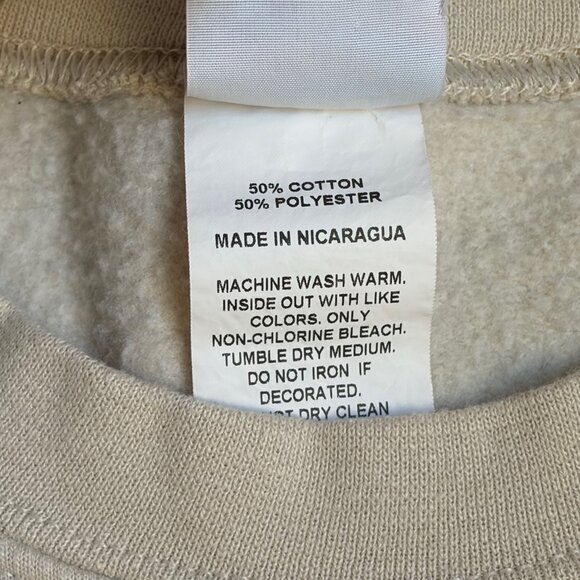 Junk Food Ford Bronco Sweatshirt Est. 1966 (Tan with Pink) - Size Extra Small - Picture 4 of 6